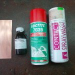 Ацетон и средства для смывки и очистки контактов от окислов