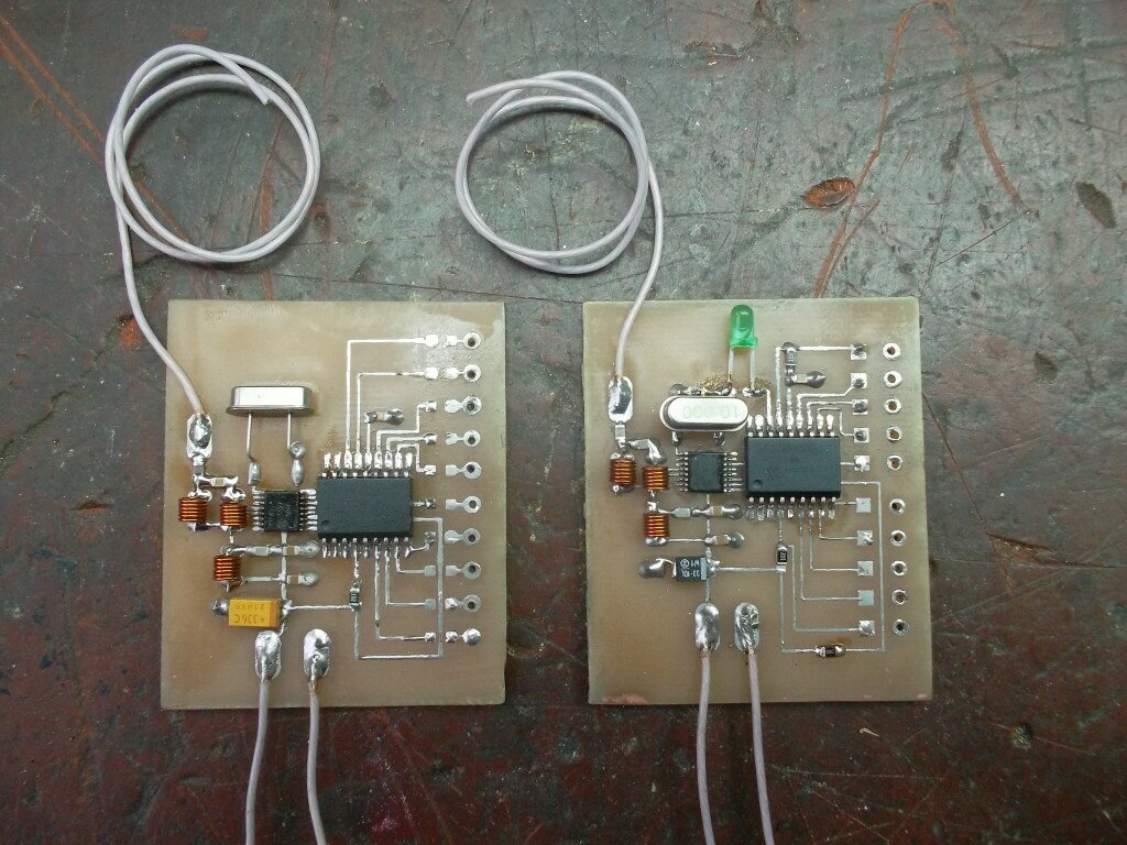 Приемник и передатчик. Устройство 10 командное радиоуправление на MRF49XA и PIC16F628A