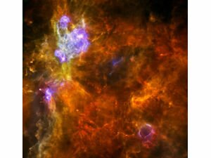  Астрономы разгадали тайну формирования самых крупных звёзд во Вселенной